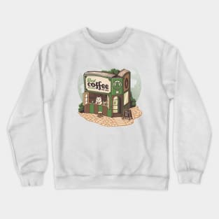 Coffeeshop Cats Bookstore by Tobe Fonseca Crewneck Sweatshirt